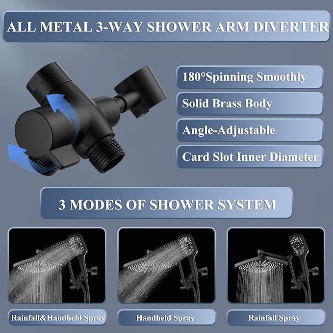 High Pressure Rain Shower Head - Image 6