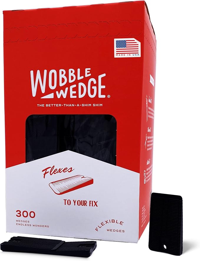 Wobble Wedges Flexible Plastic Shims by WOBBLEWEDGE