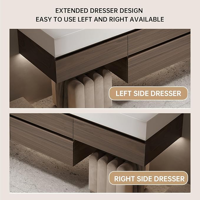 Bathroom Vanities Set, Floating Bathroom Vanity - Image 4
