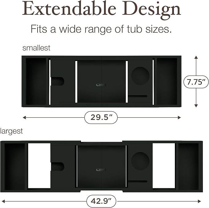 Wooden Bathtub Tray - Image 7