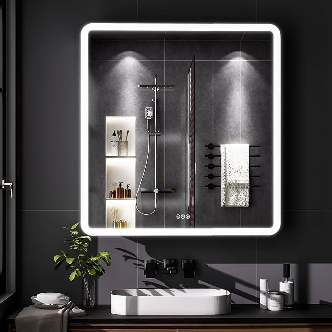 LED Bathroom Medicine Cabinet by Unknown