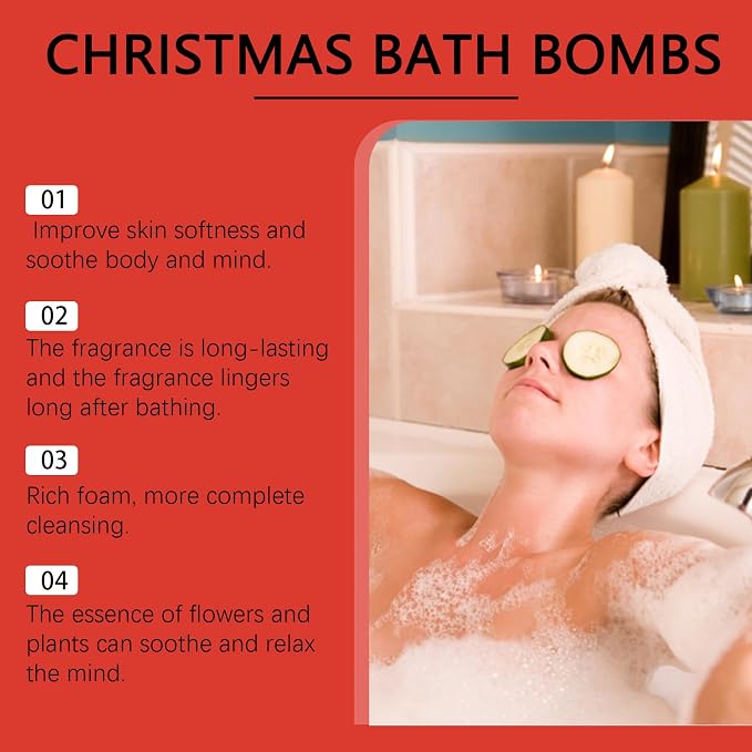 Christmas Bath Bombs Set - Image 5