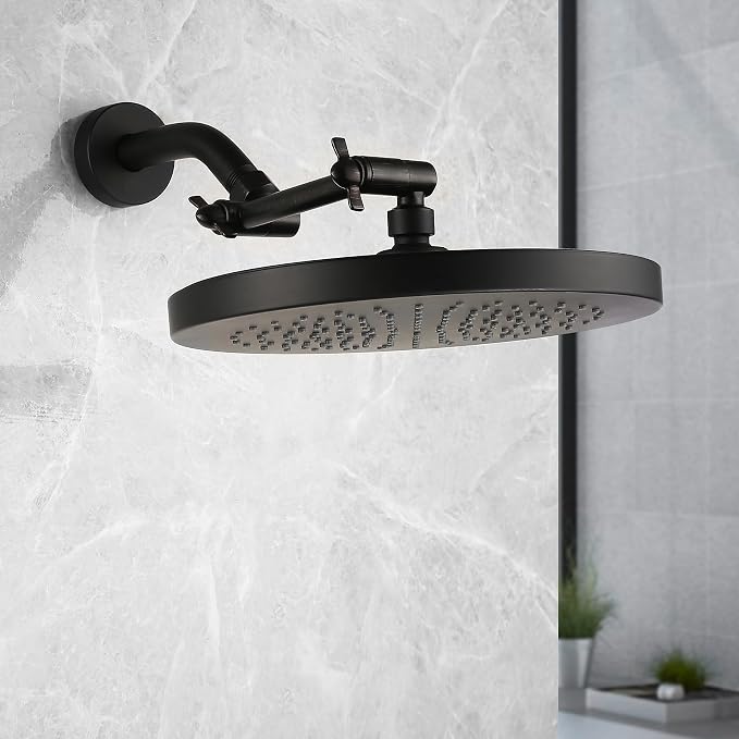 Shower Arm Extension, Solid Brass Shower Extender - Image 4