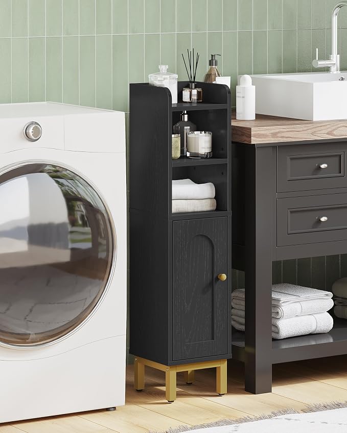 Bathroom Storage Cabinet, Small Corner Floor Cabinet - Image 3
