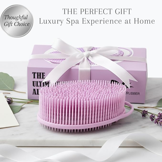 Silver Infused Exfoliating Body Scrubber - Image 6