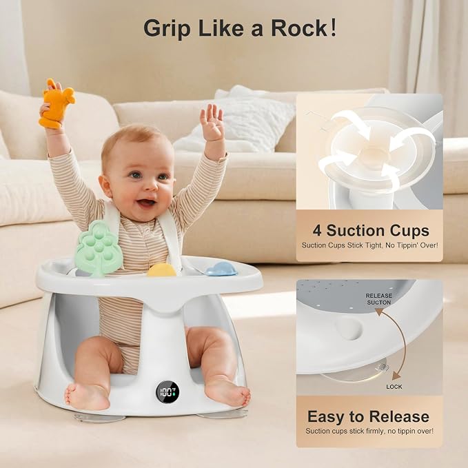 Baby Bath Seat for Babies 6 Months & Up - Image 4