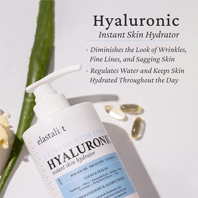 Elastalift Hyaluronic Acid Moisturizer Body Lotion | Anti Aging Skin Care Body - Image 3