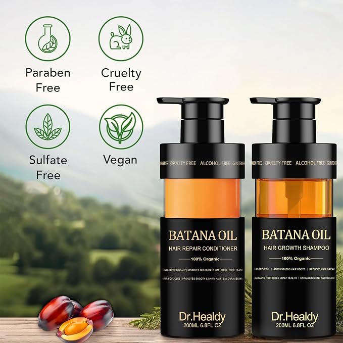 Batana Oil Shampoo and Conditioner Set - Image 6