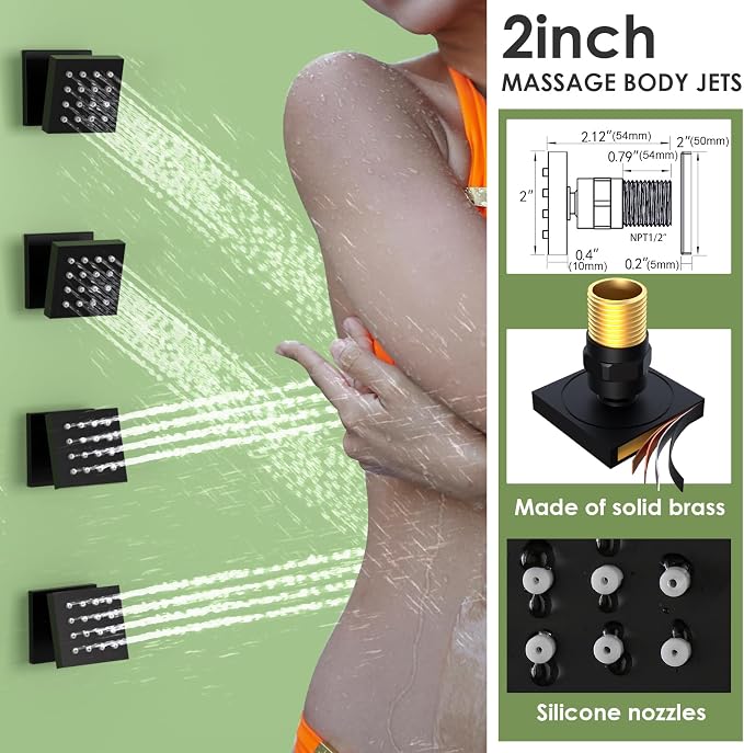 Enga Dual Shower Head Shower System - Image 5