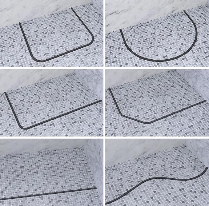 Duzzy 39 Inch Collapsible Shower Water Dam, Shower Threshold Water Stopper - Image 5