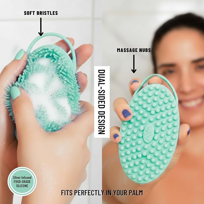 Silicone Body Scrubber for Shower - Image 4