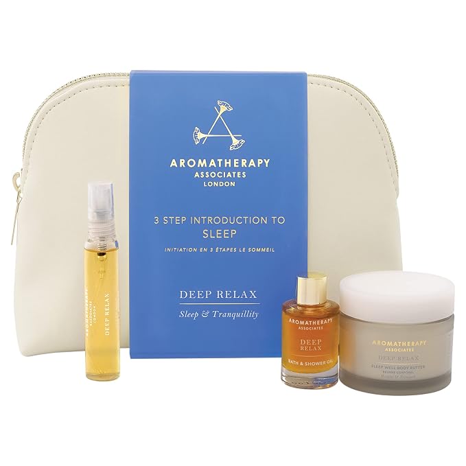 Aromatherapy Associates 3 Step Introduction to Sleep. Luxurious Gift Set by AromatherapyAssociates