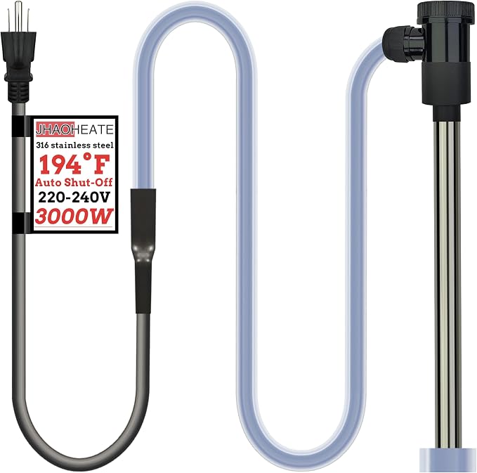 3000W 240V Above-Ground Pool Immersion Water Heater by Unknown