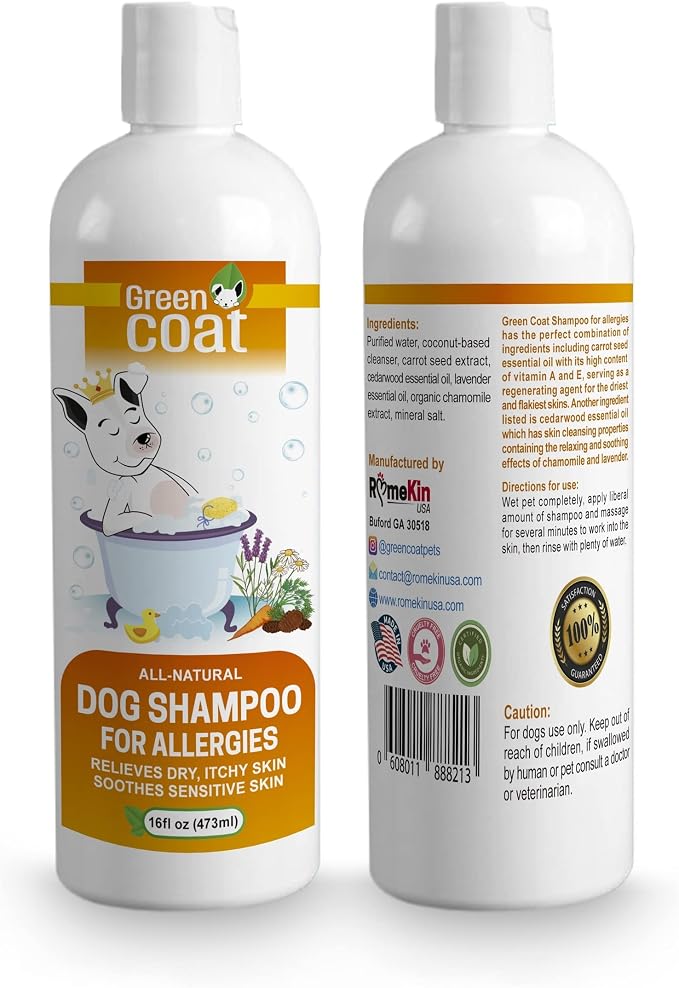 All-Natural Dog Shampoo for Sensitive Skin | Natural and Organic Ingredients | - Image 6