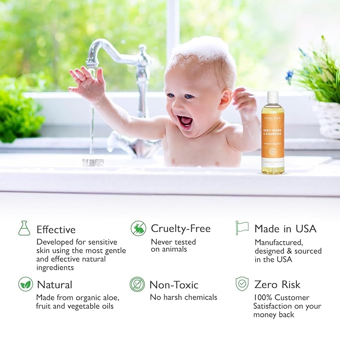 SoCal Suds & Company Organic Baby Shampoo and Body Wash - Image 5
