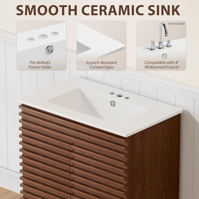 APRILSOUL 30" Bathroom Vanity - Image 6