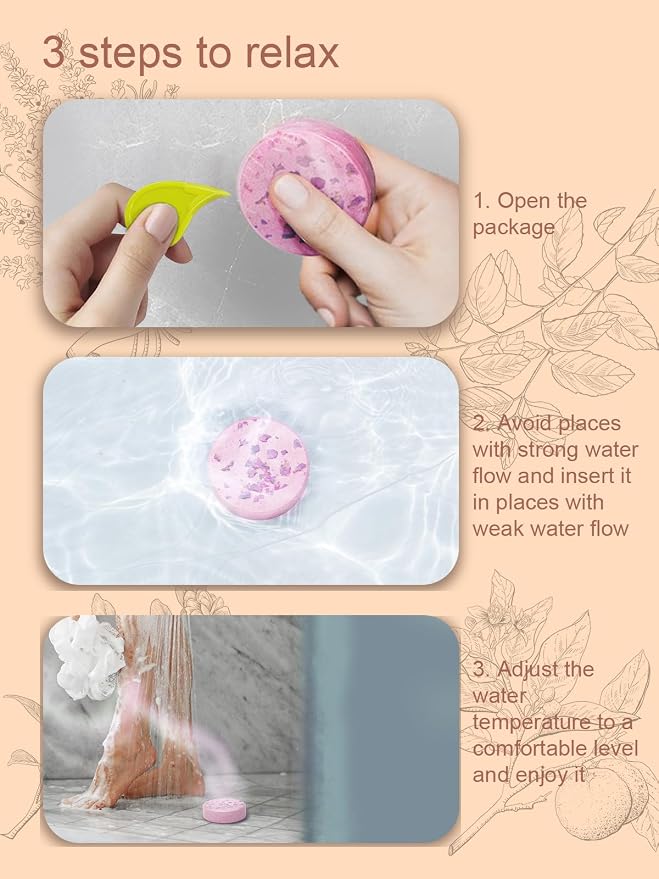 Shower Steamers Aromatherapy Stocking Stuffers 8 Scents, Christmas Gifts - Image 8