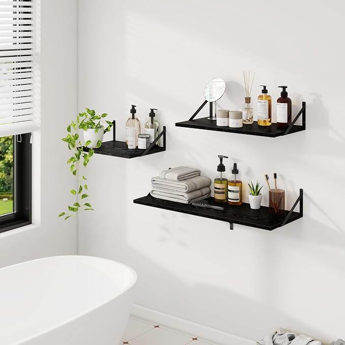 Dreamland Deep Floating Wall Shelves, Large Floating Shelf 12 * 24 inchSet of 2 - Image 2