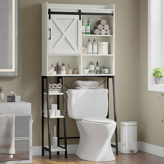Vabches Over The Toilet Storage Cabinet, Farmhouse Storage Cabinet Over Toilet by Vabches