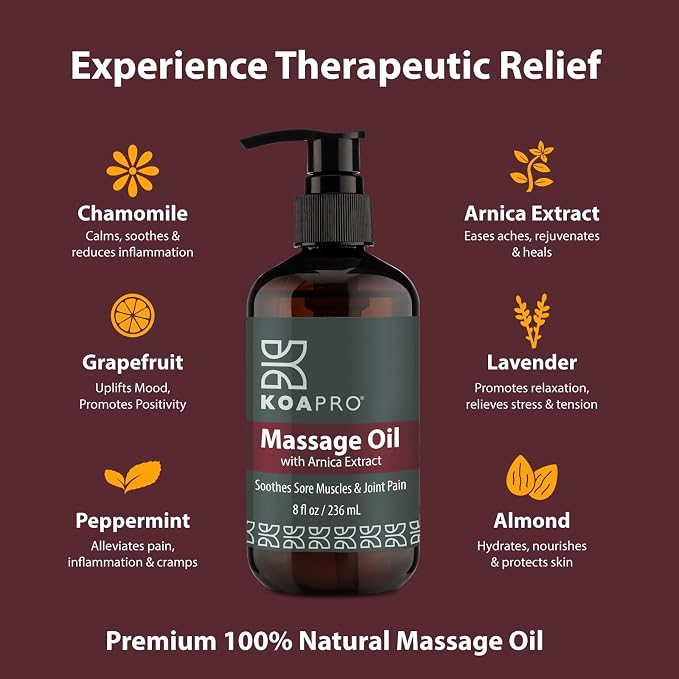 KOAPRO Massage Oil for Massage Therapy - Image 3