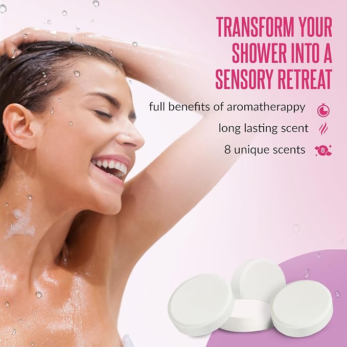 Shower Steamers Aromatherapy GOSSBY 8 Pack - Image 8