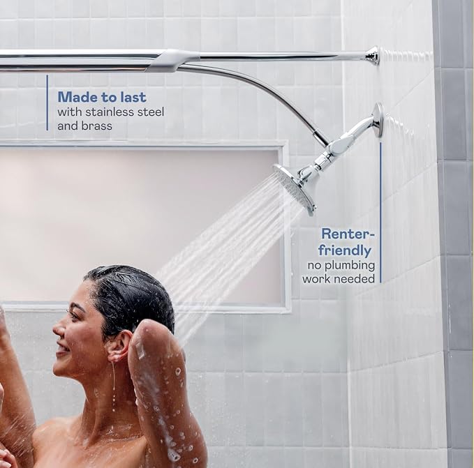 BOONA - The Original Tandem Shower | As Seen On Shark Tank | Double Shower Head - Image 4