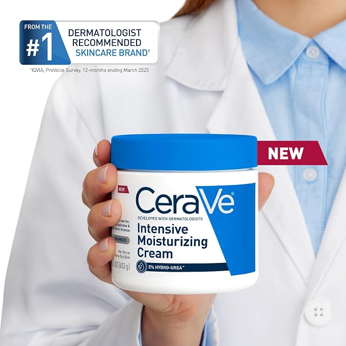 CeraVe Intensive Moisturizing Cream, Body Moisturizer - Image 9