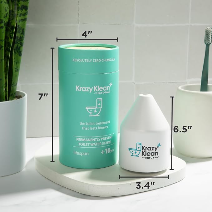 Krazy Klean Pro Toilet Cleaner, Household Cleaning Solution, Natural Long - Image 7