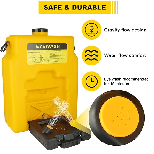 Portable Eyewash-Station Emergency OSHA-Approved Yeipower - Image 4