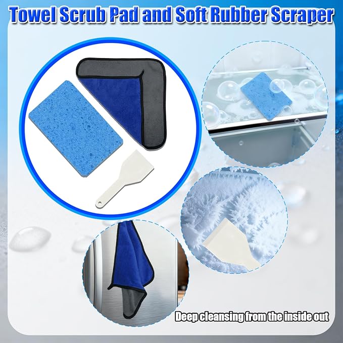 Refrigerator Drain Cleaning Tools Set, Fridge Water Line Cleaner Brush - Image 5