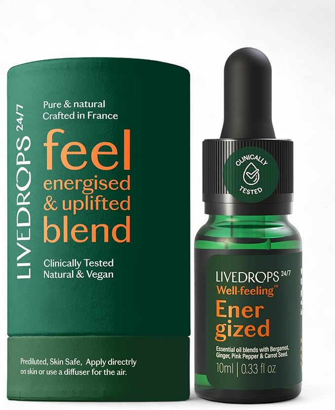 Livedrops 24/7 Energized Essential Oil Blend by Livedrops247