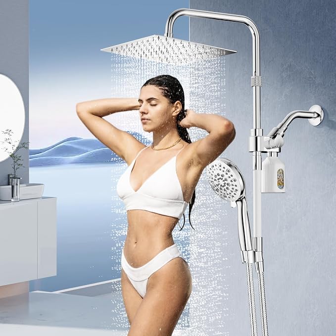 10" Filtered Rain Shower Head - Image 7