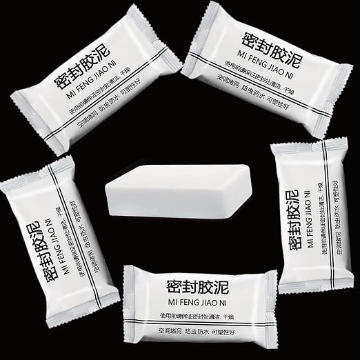 5-Pack White Seal Putty Waterproof Duct Seal Repair Sealing Clay, Quick Mending by TIANKEYYDS