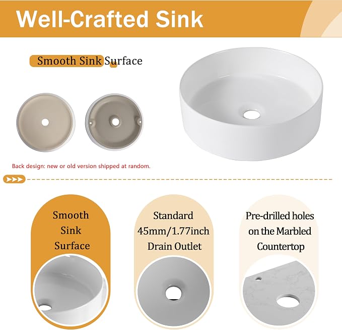 Malwee 60" Floating Bathroom Vanity - Image 5