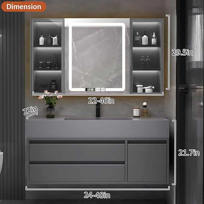 Bathroom Vanity with Sink - Image 2