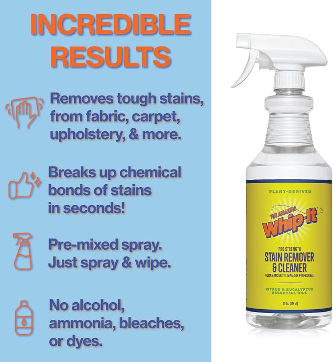 Whip It Cleaner, Plant Based Enzyme Cleaner, Cleaning Food, Baby Stains - Image 5