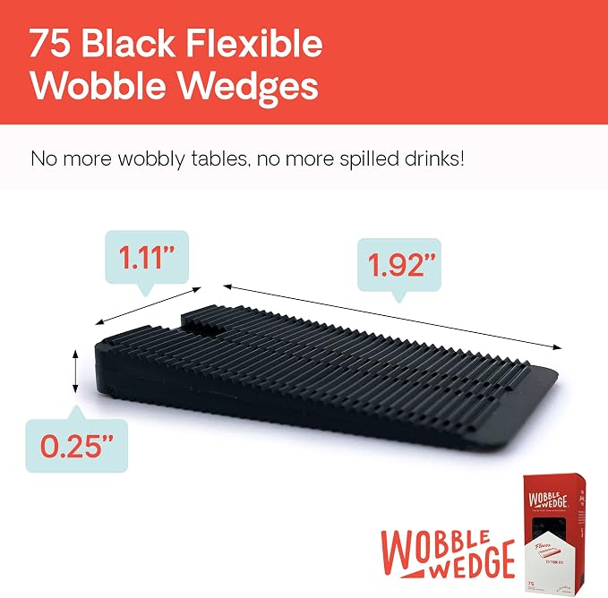Wobble Wedges Flexible Plastic Shims - Image 2