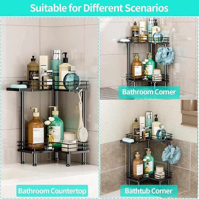 HapiRm Corner Shower Caddy Standing - Image 5