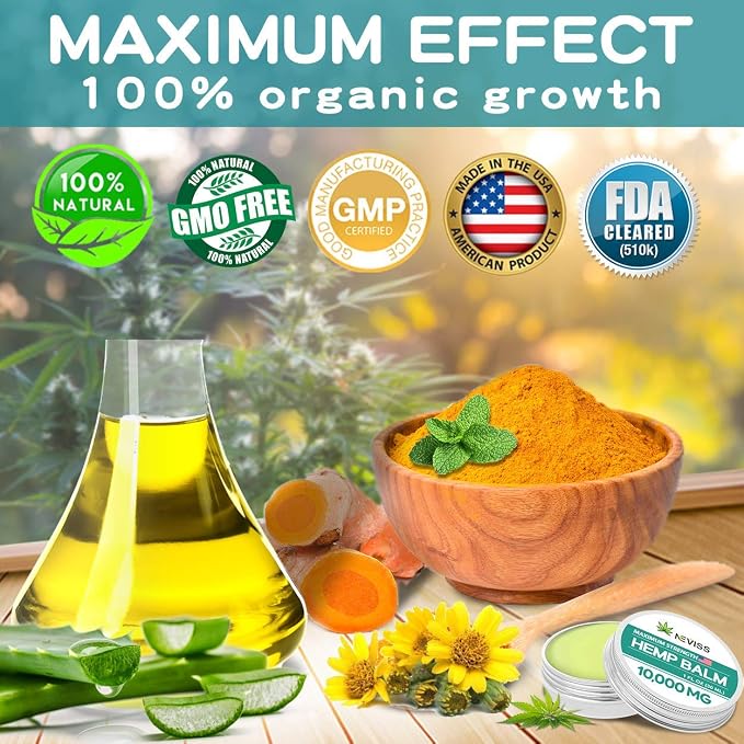 NEVISS Organic Hémp Balm 10000 MG - Image 4
