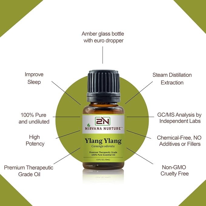 Ylang Ylang Essential Oil 100% Pure Premium Therapeutic Grade, Undiluted - Image 4