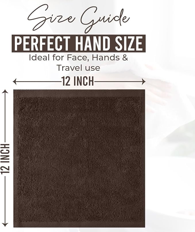 DAN RIVER 12 Pack Wash Cloths for Showering - Image 2