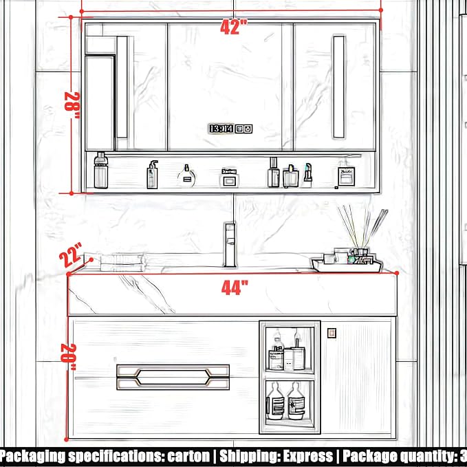 Bathroom Vanity with Sink - Image 7