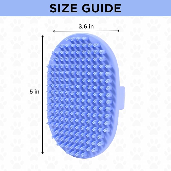 We Love Doodles Pet Rubber Bath Brush and Dog Shampoo - Image 5