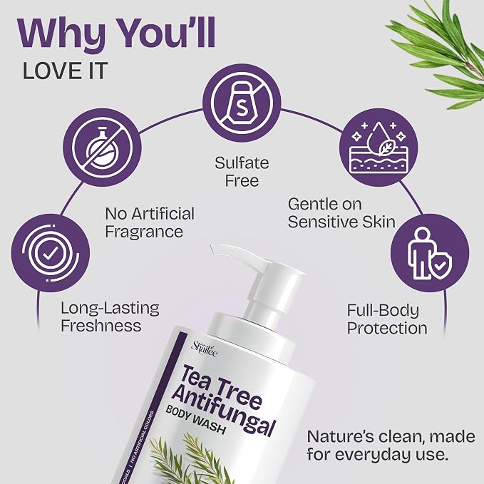 Antifungal Tea Tree Body Wash - Image 8