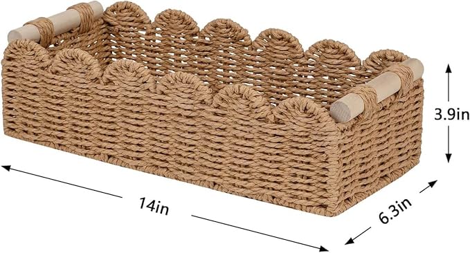 CubesLand Scalloped Decor Basket - Image 6