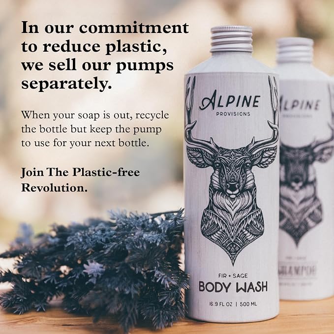 Alpine Provisions Natural Fir & Sage Moisturizing Body Wash – Refreshing - Image 5