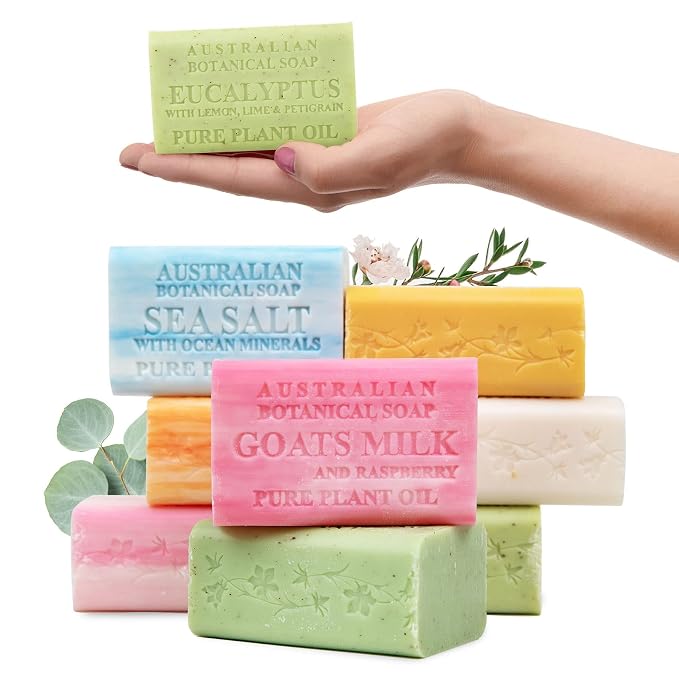 Australian Botanical Soap, 6.6 OZ, Triple Milled Bars by AustralianBotanicalSoap