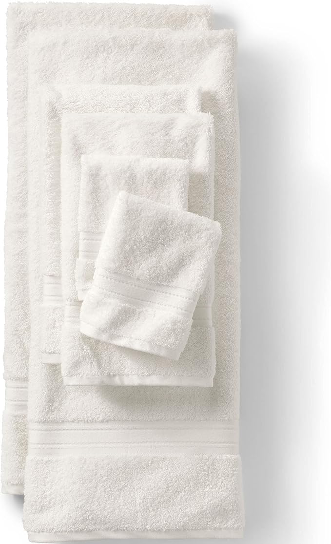 Lands' End Supima Towel Ivory 6 Piece Towel Set by LandsEnd