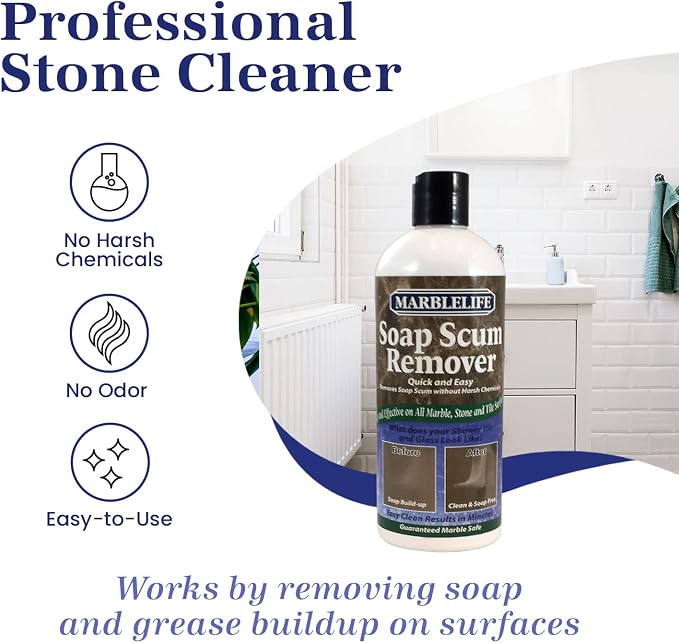 Marblelife Soap Scum Remover, Heavy Duty Cleaner - Image 4