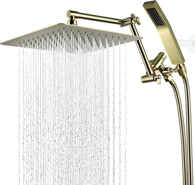 G-Promise All Metal 10 Inches Rainfall Shower Head by G-Promise